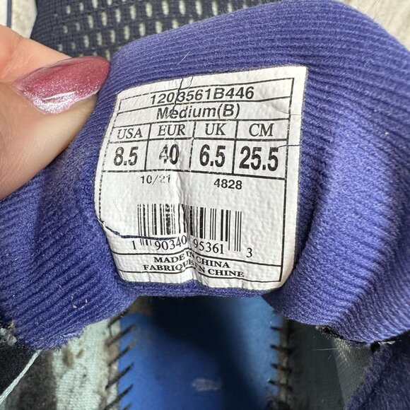 Brooks Navy and Mint Athletic Shoes - Picture 3 of 9